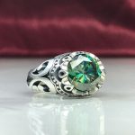 انگشتر موزونایت الماس روسی