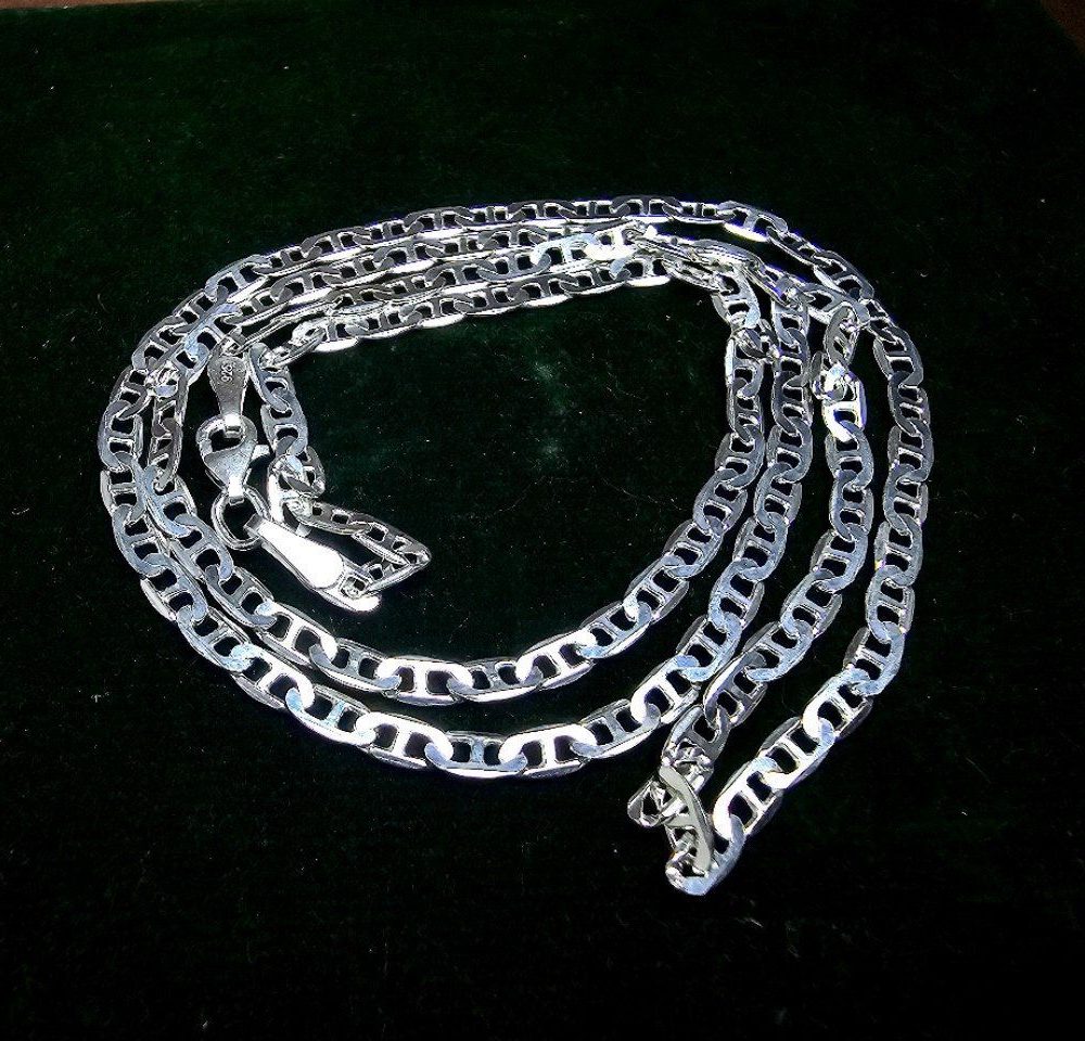 زنجیر نقره ترک طرح T